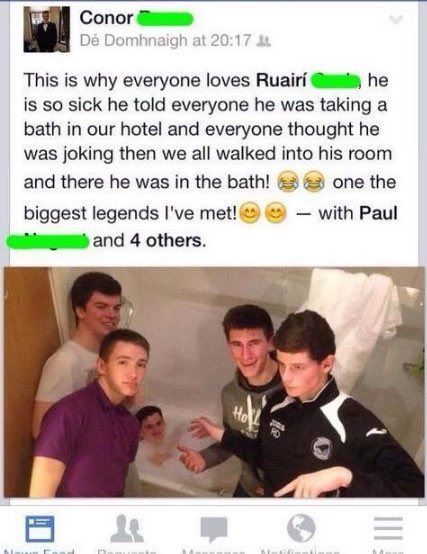 And they didn't believe in him