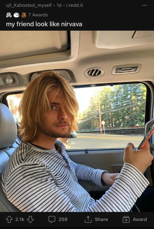 And I look like a foo fighter