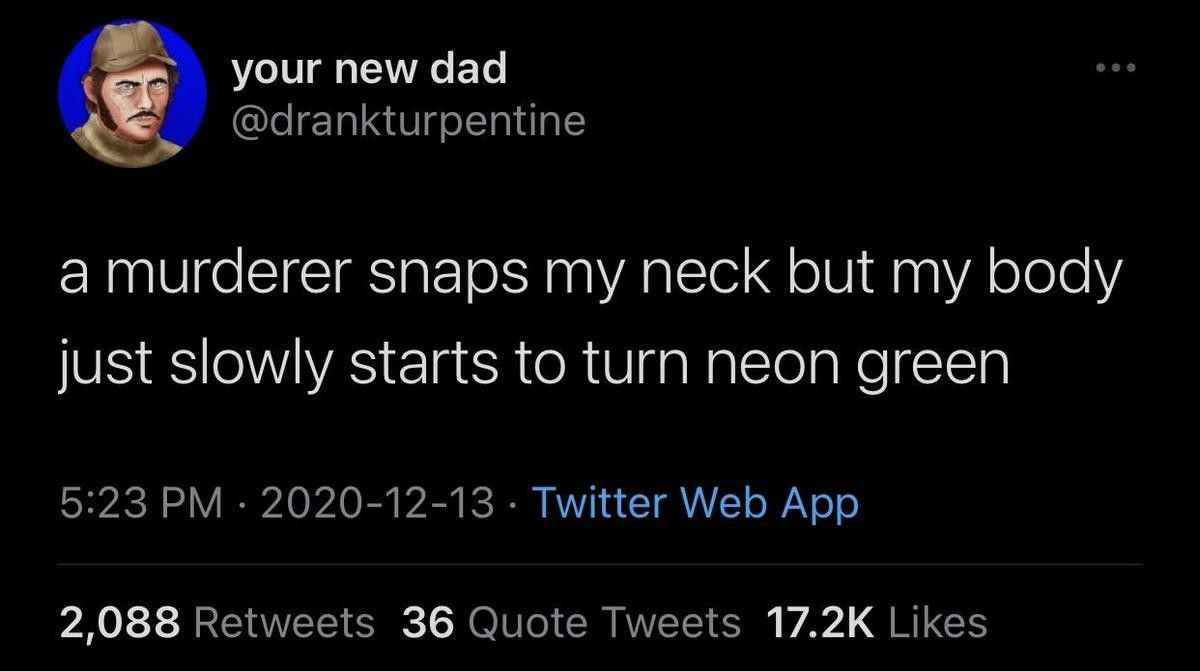 Neck twist.. I mean plot