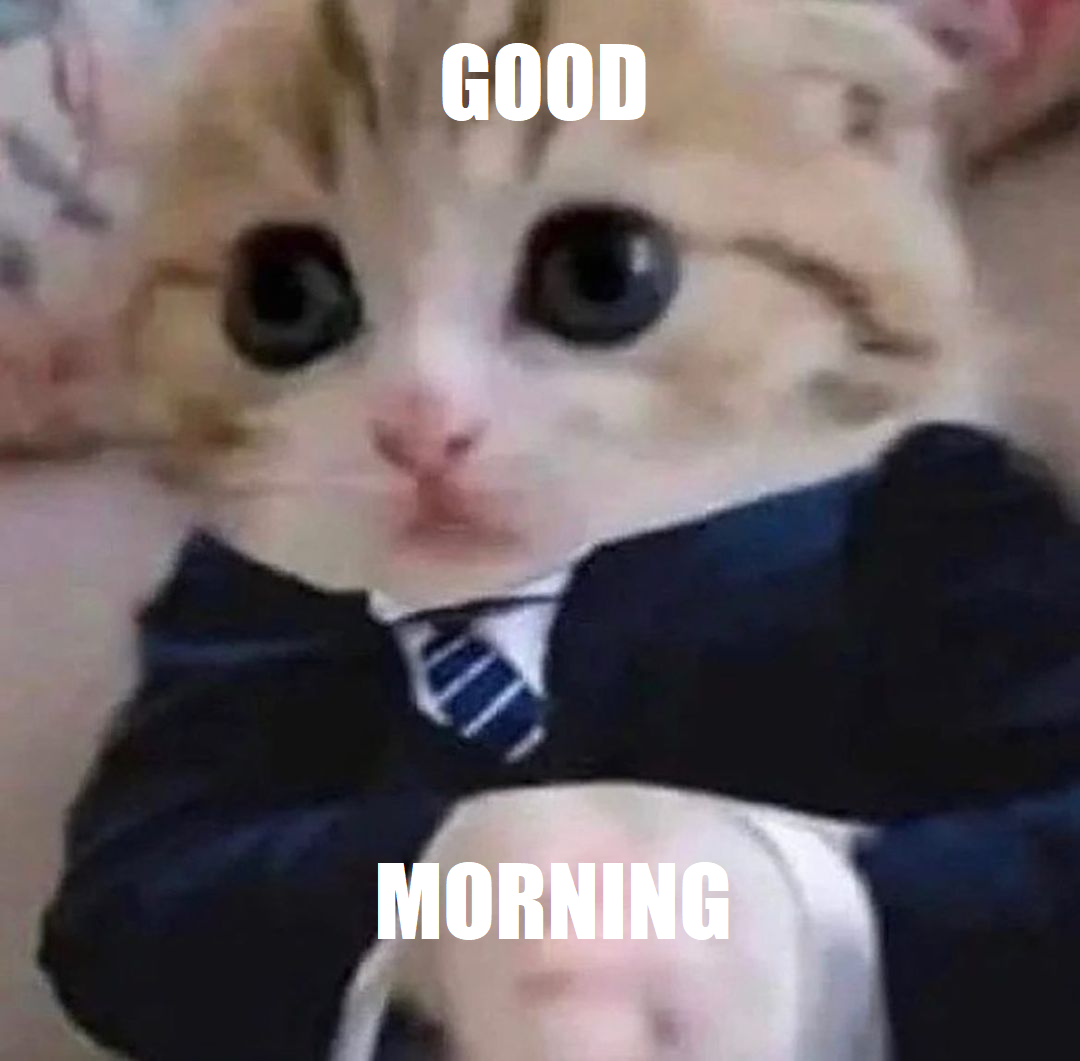 Good morning