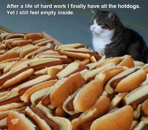 There's always room for dessert because the void cannot be filled