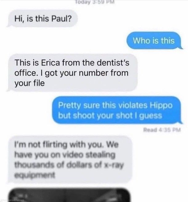 the dentist