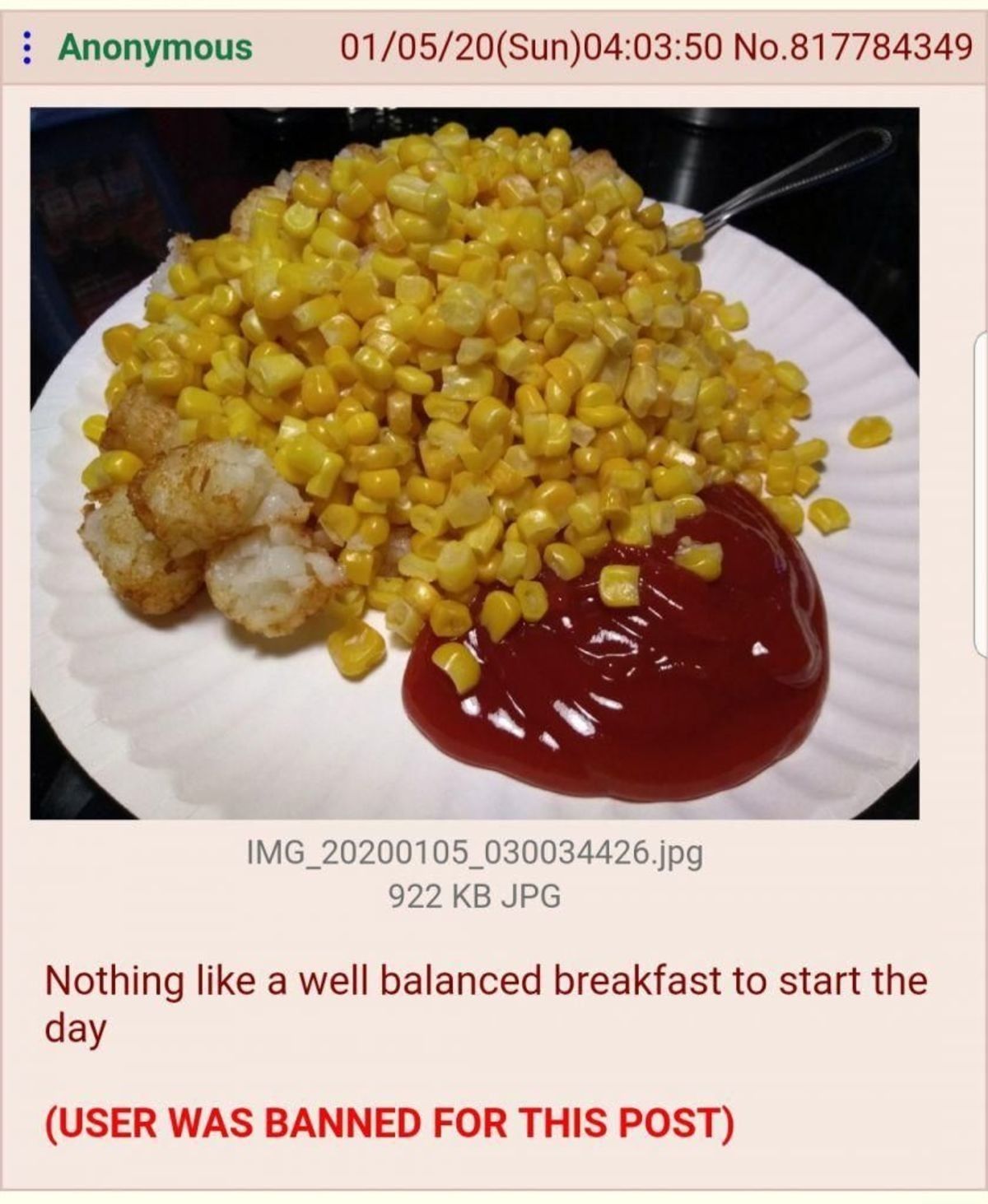 nice british food