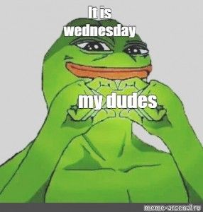 Pepe/apu a day - 110 dudes