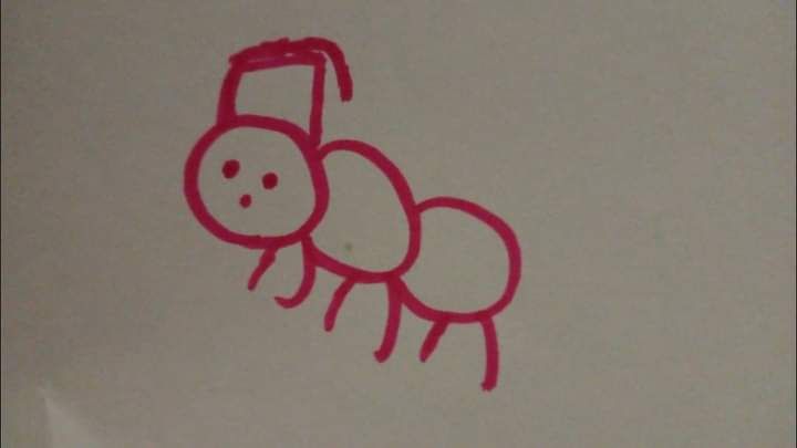 drawn by my 10yo daughter. guess what it is.