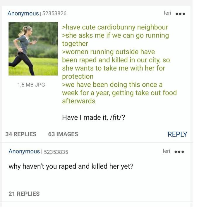 Anon is not respecting local customs