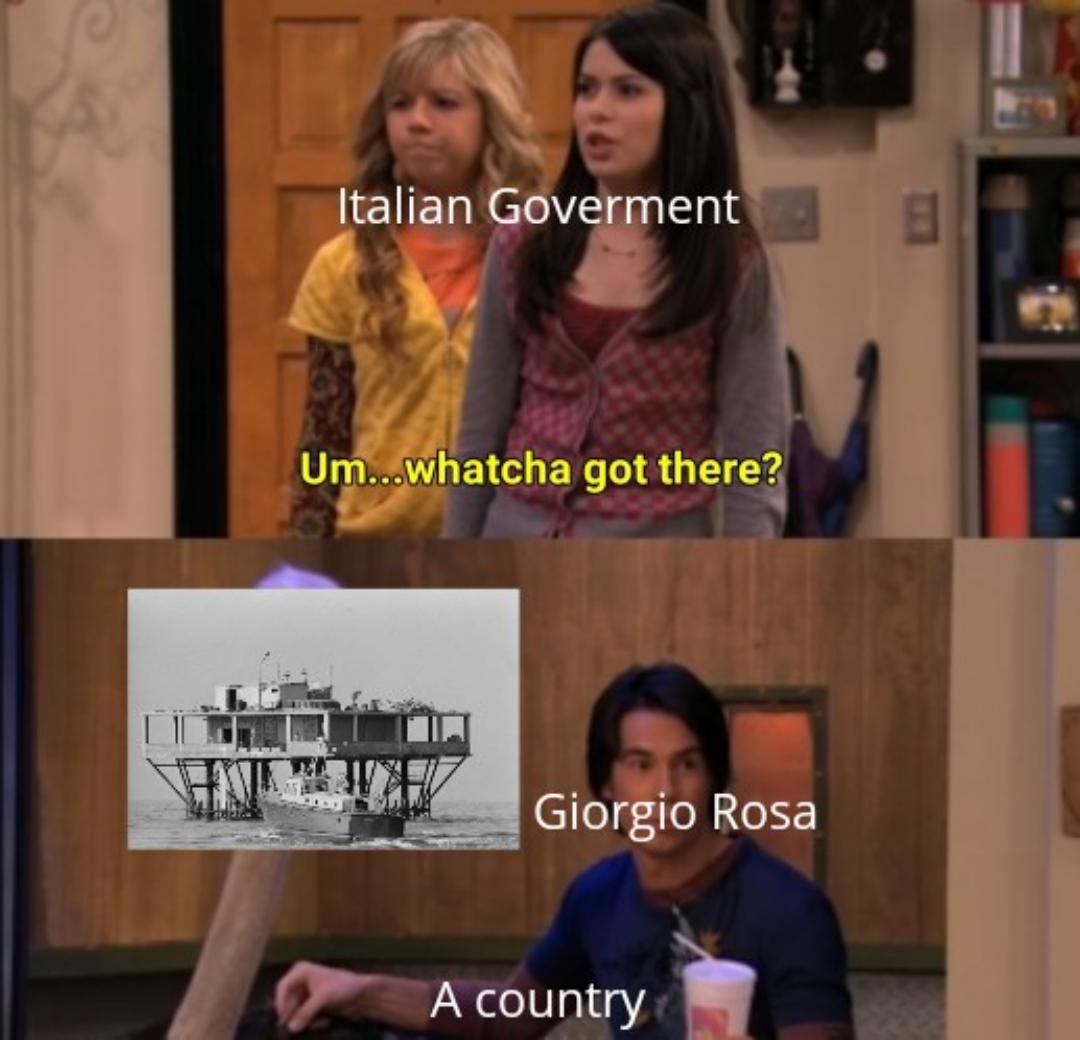 The country got blown up by Italy in 1969