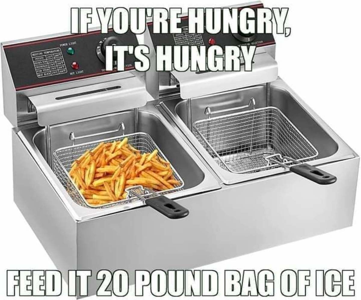 In other news, I am no longer allowed to operate the fryer