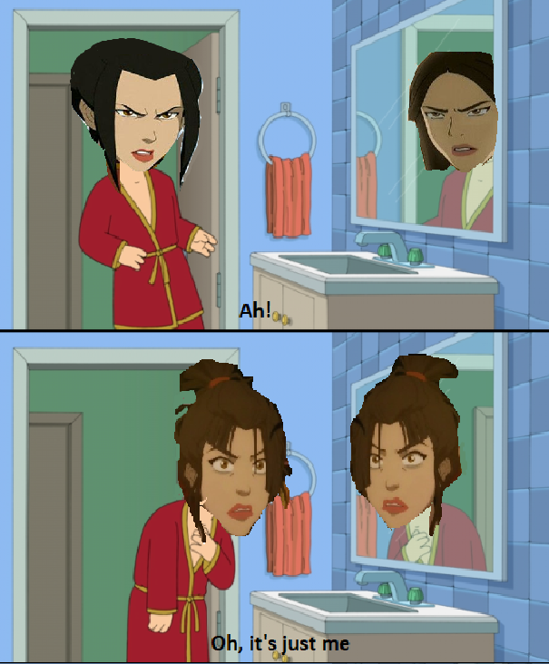 "Psychosis, you're banished! There, problem solved. Now where did I leave my scissors?"
