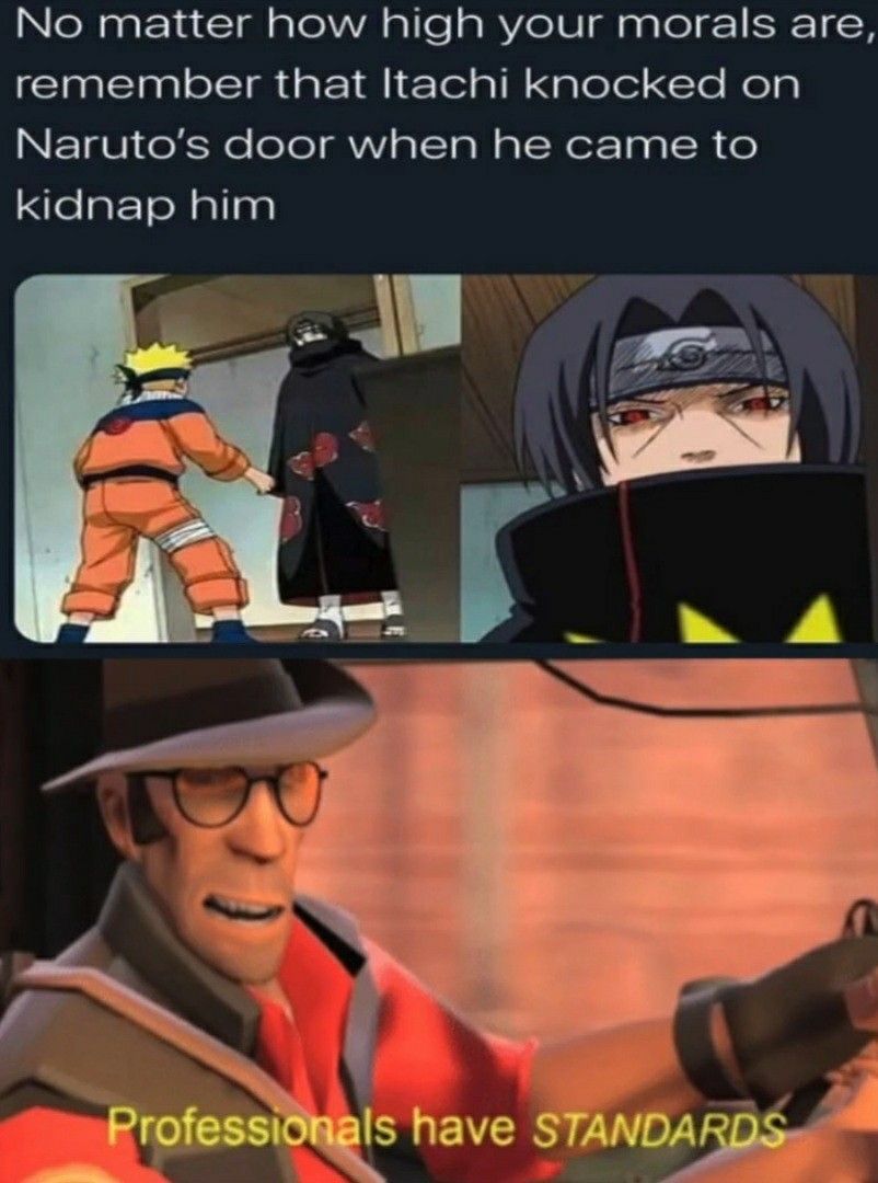 Itachi is the coolest character in BeyBlade