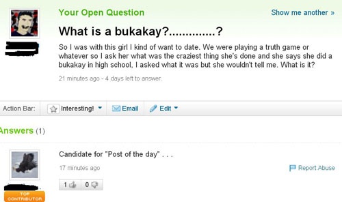 What is a bukakay?
