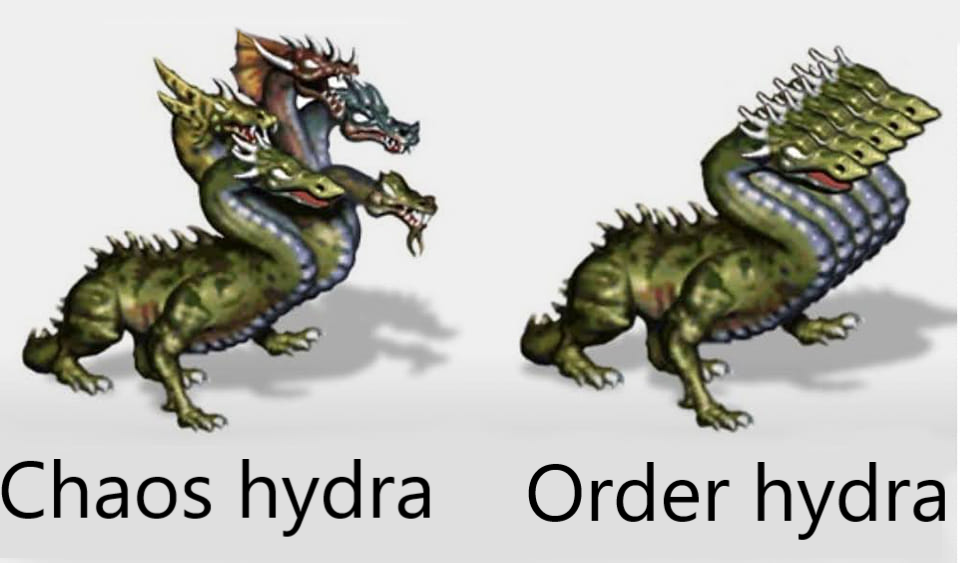 pick one, the other will attack you