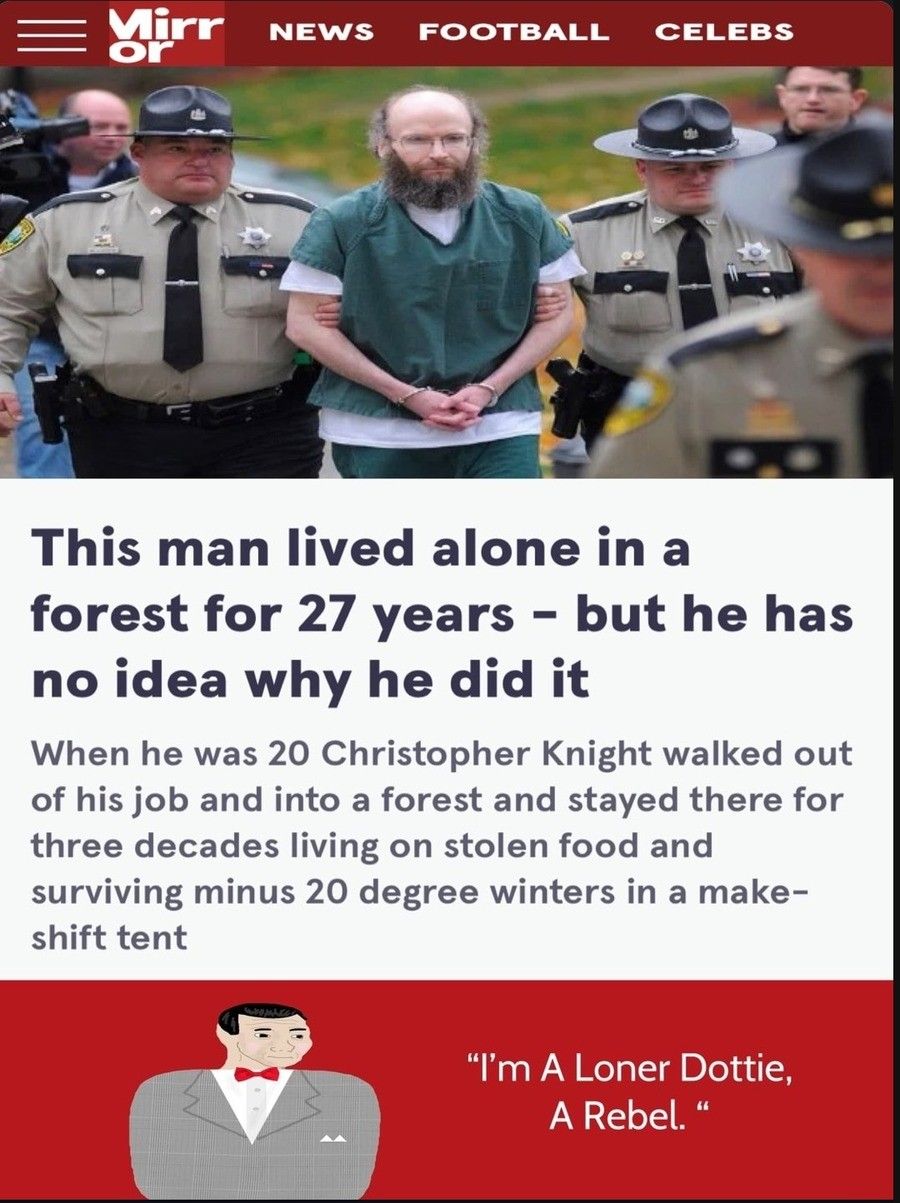 a ted kaczynski without a plan