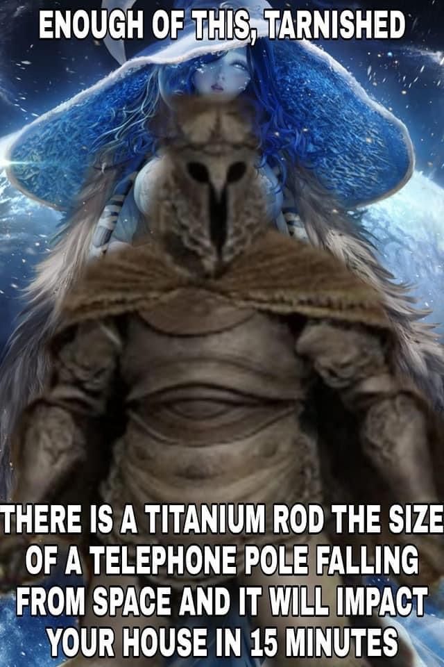 Titanium Rod is the best Outer God