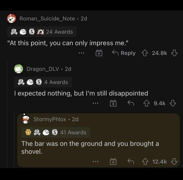 low bar