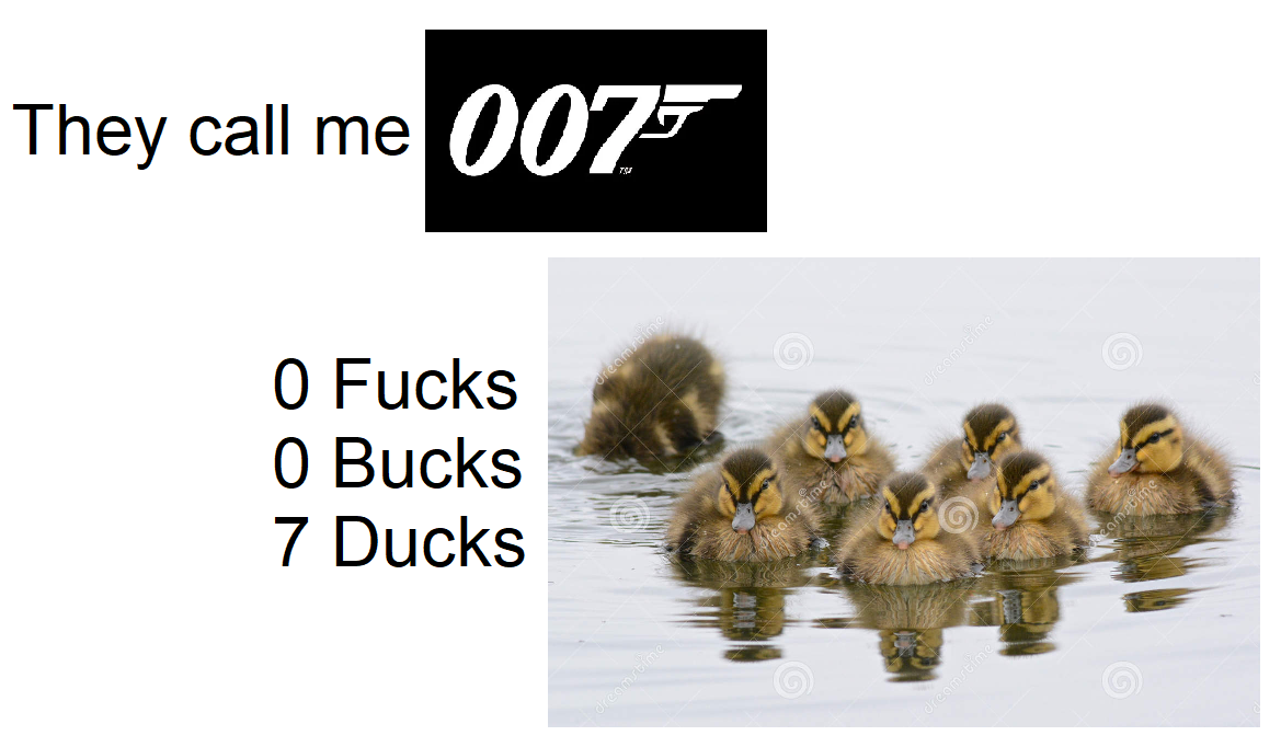 I want more ducks though