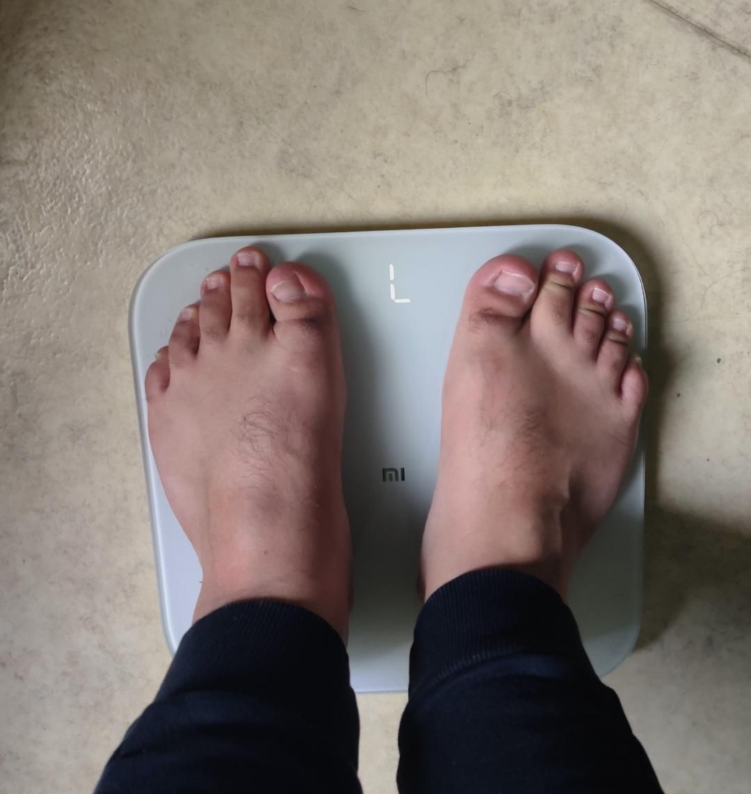 I think my scale is trying to tell me something.
