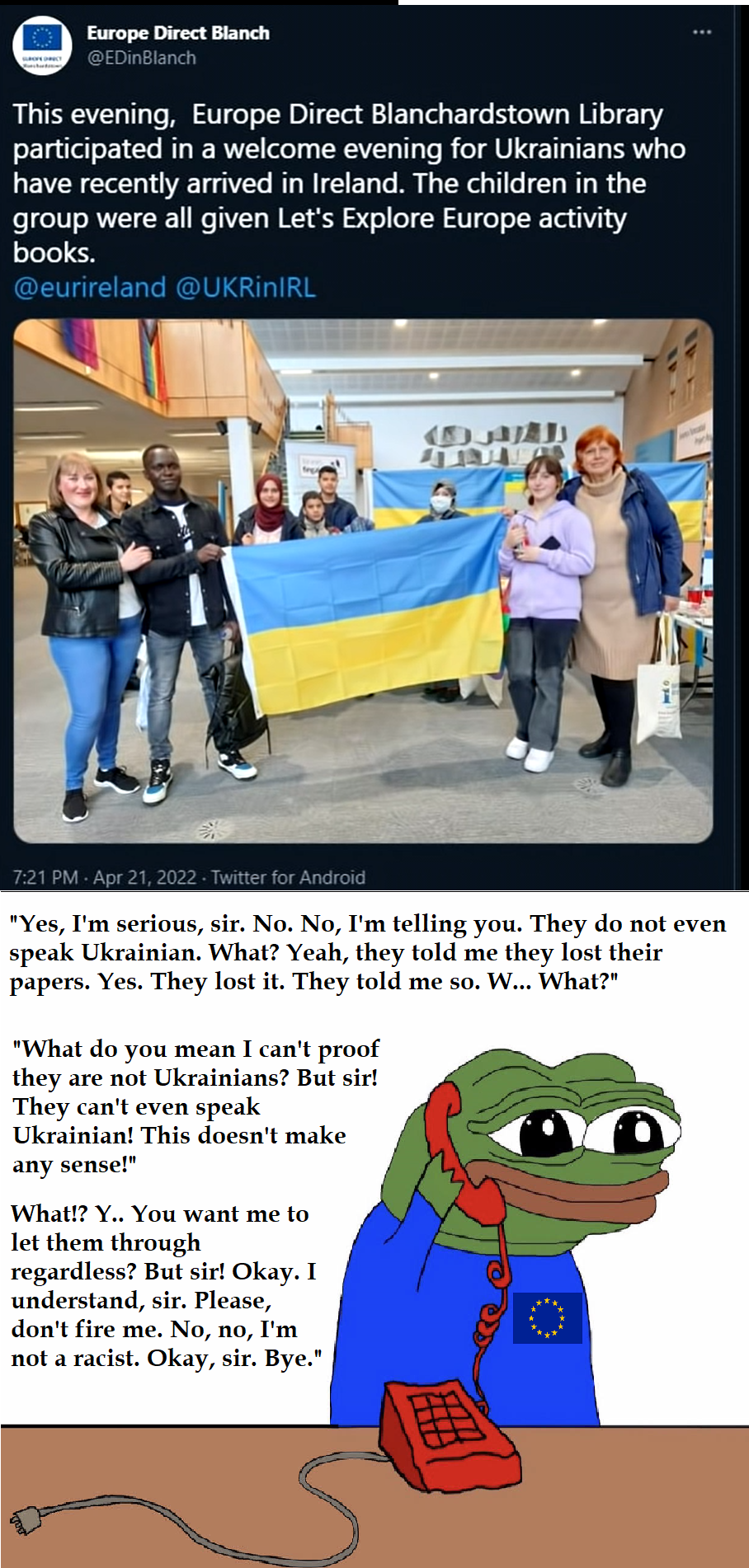 I wonder where all those immigrants that got transported from the Middle-East to Belarus went?