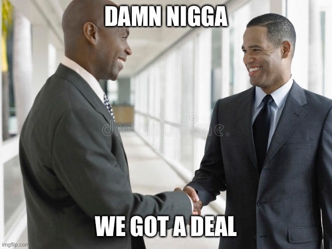 When you come to a business plan conclusion with your african american friend