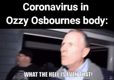 Coronavirus going against the final boss.