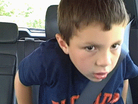 Taking a huge poop