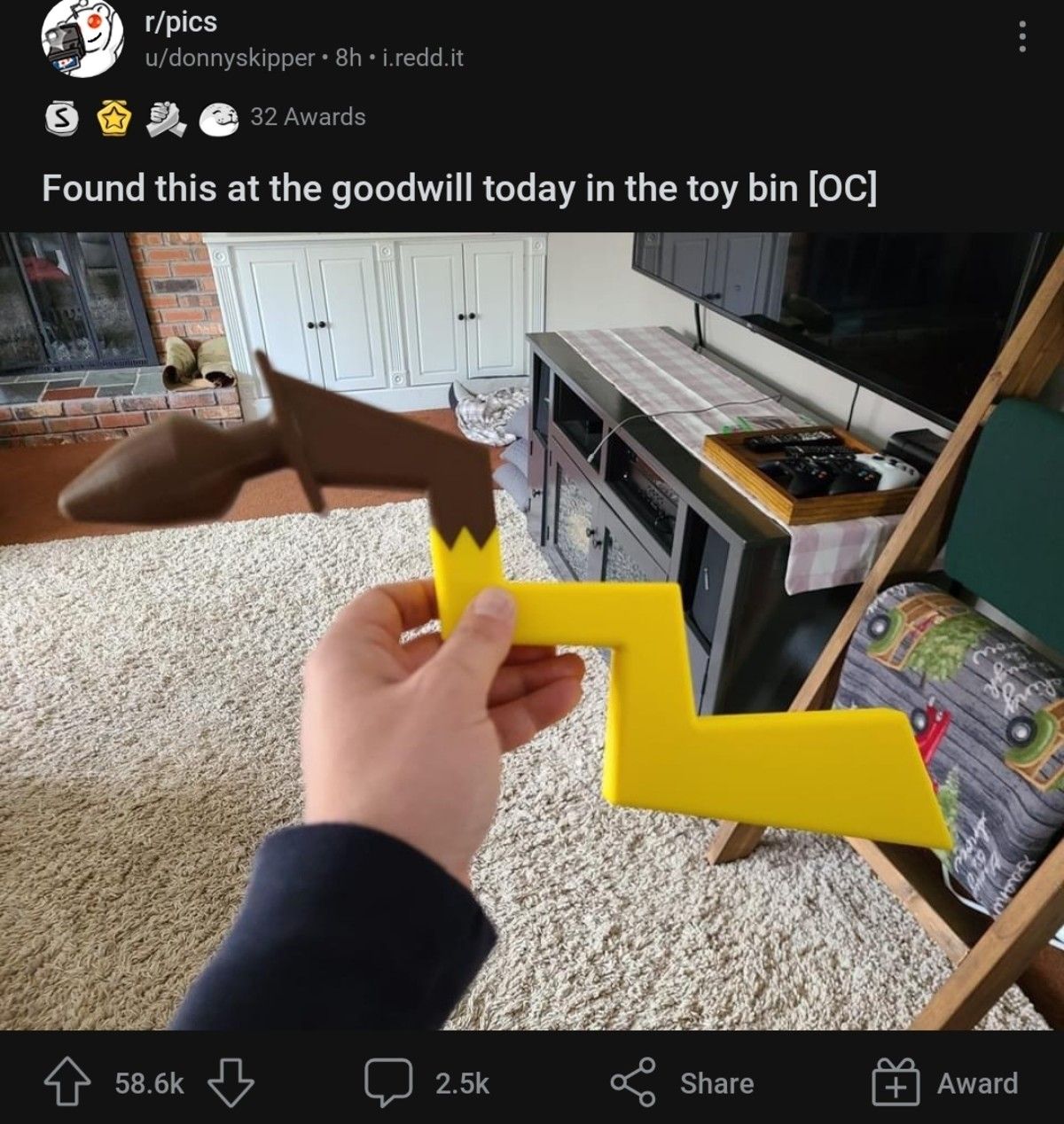 well it is a toy