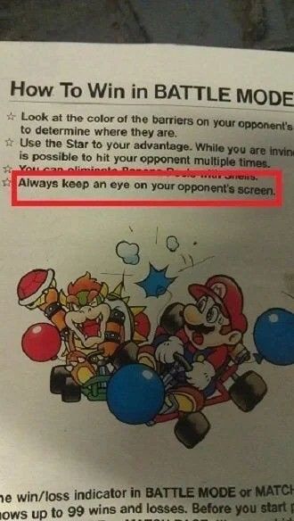 it's the rule