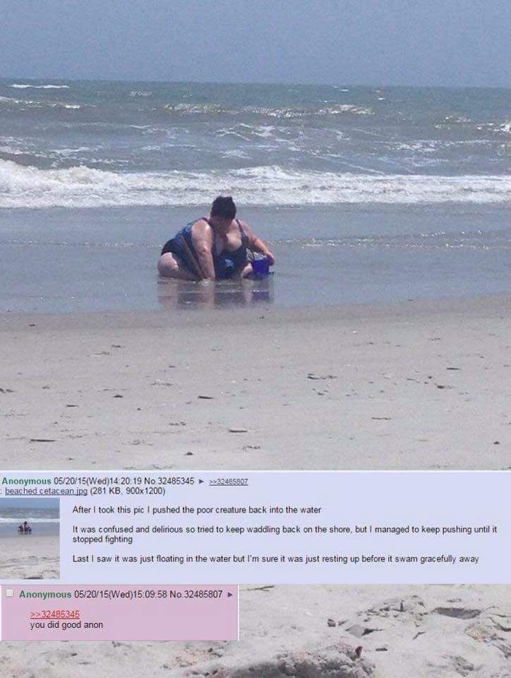 Anon did a good deed