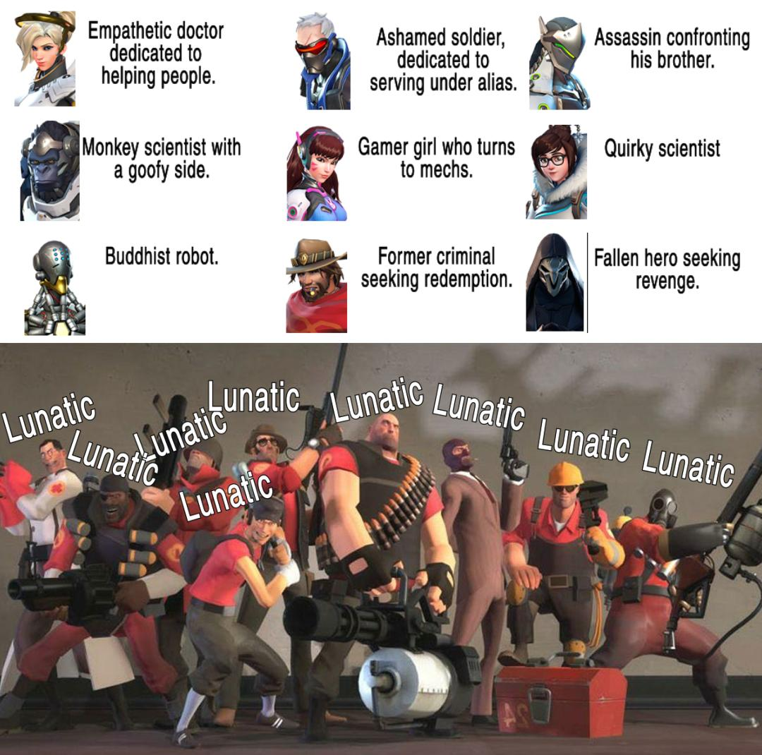 TF2 > Other hero shooters > .... > smelliest turd in the world > Overwatch