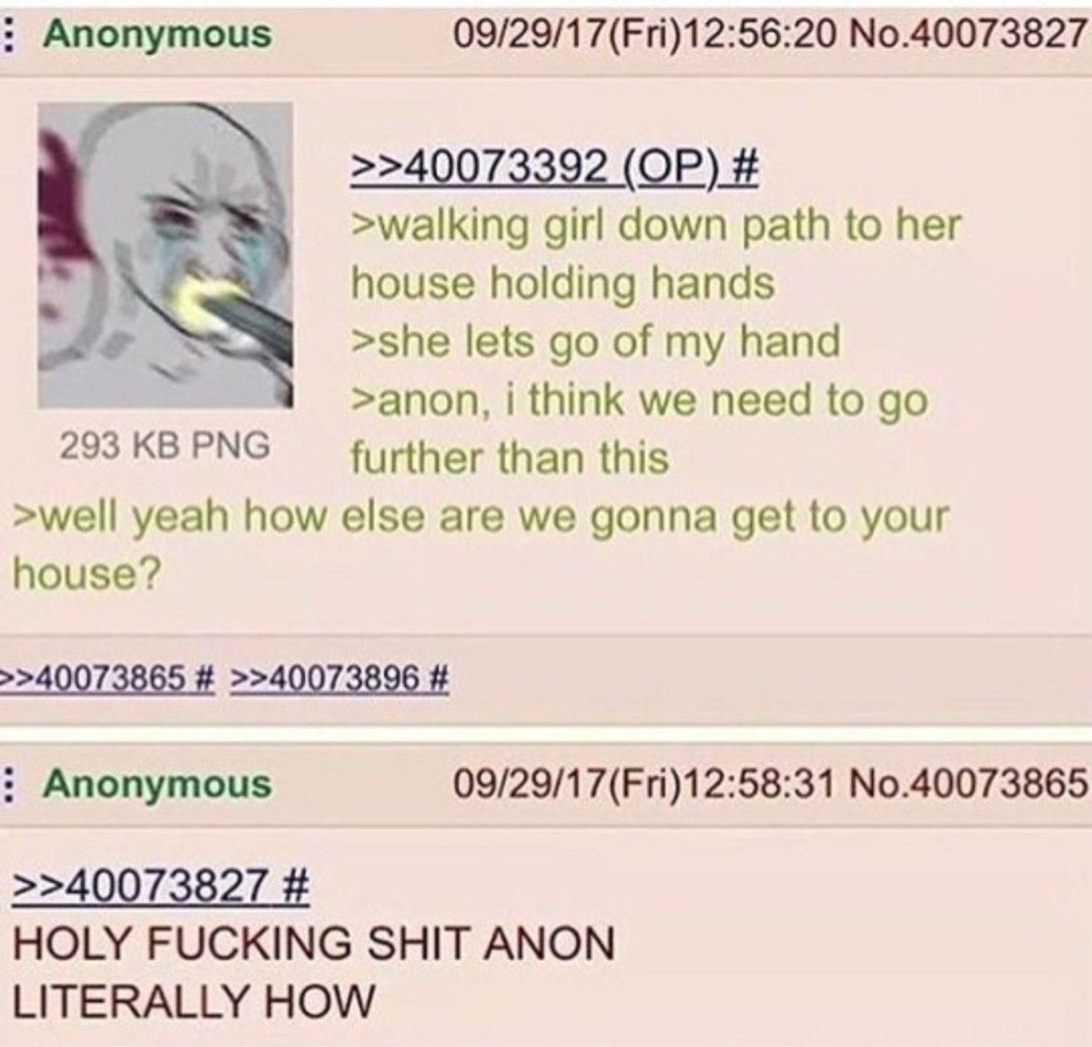 To your bedroom. So I can put peepee in hole.