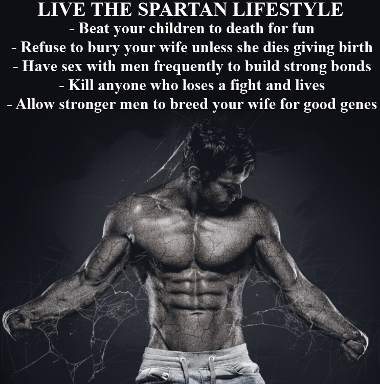 be a man