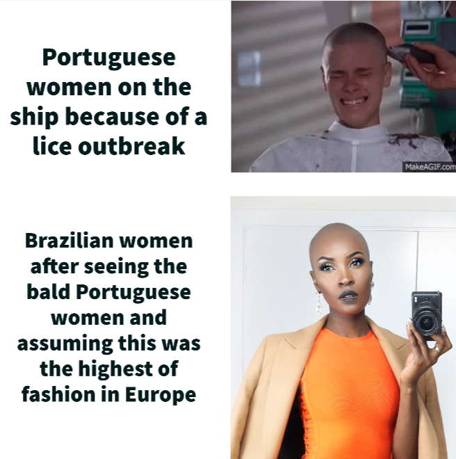 Lice at the Portuguese Royal court = fashion