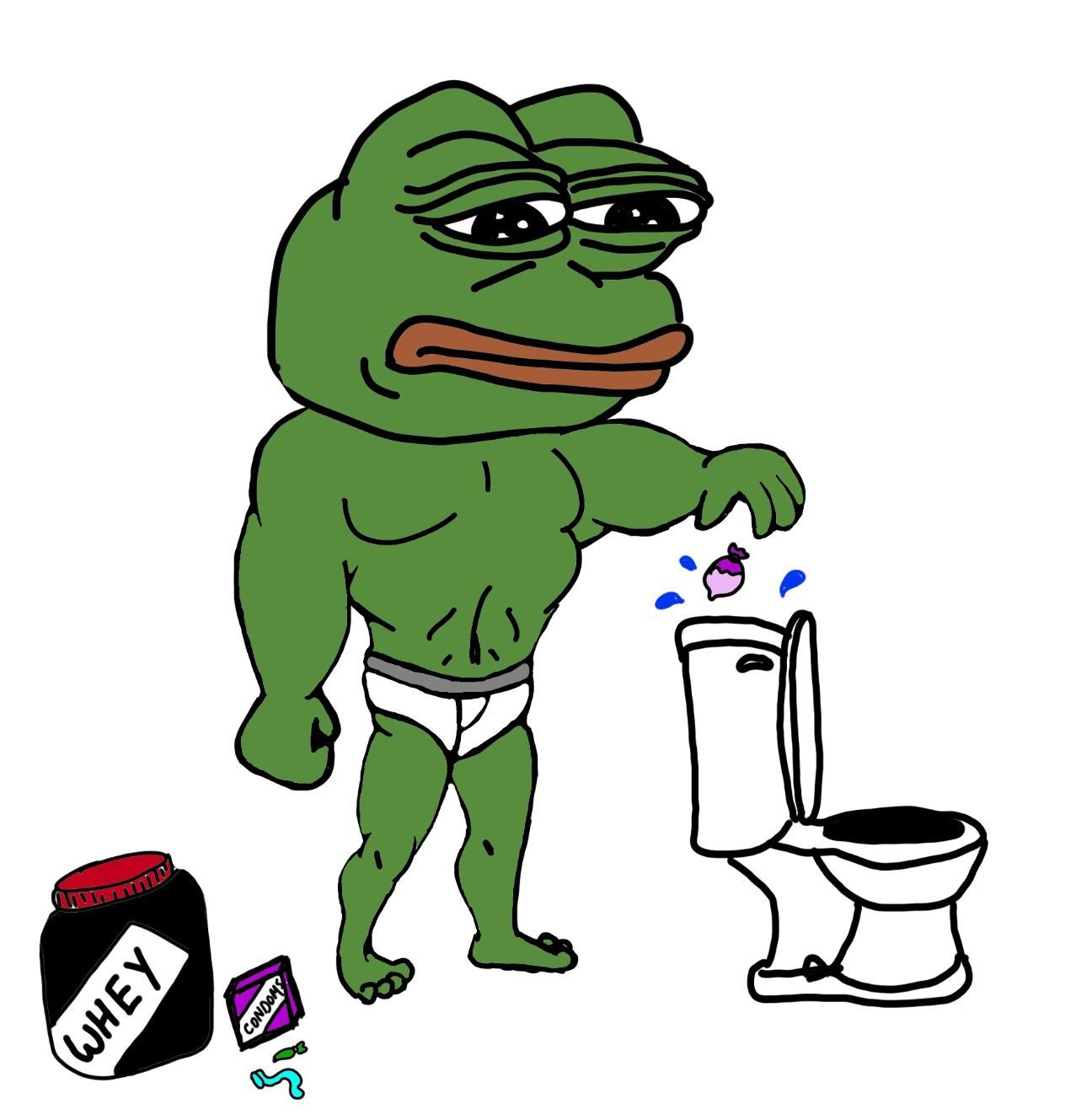 Pepe/apu a day - 130 TFW mom finds the protein condoms