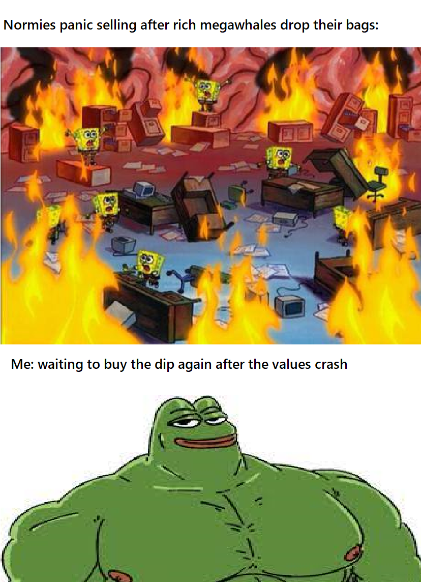 My iron hold is so autistically strong, I don't even sell when it's ridiculously high.