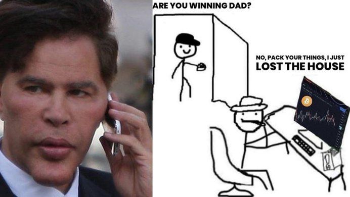 They sell high, FUD makes you panic sell low. They buy low, FOMO makes you panic buy.