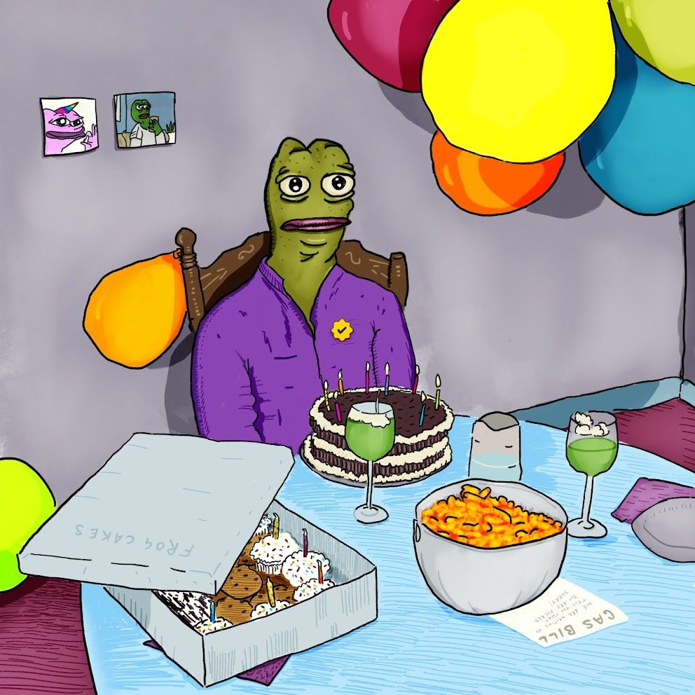 Pepe/apu a day - 132 happy pepe