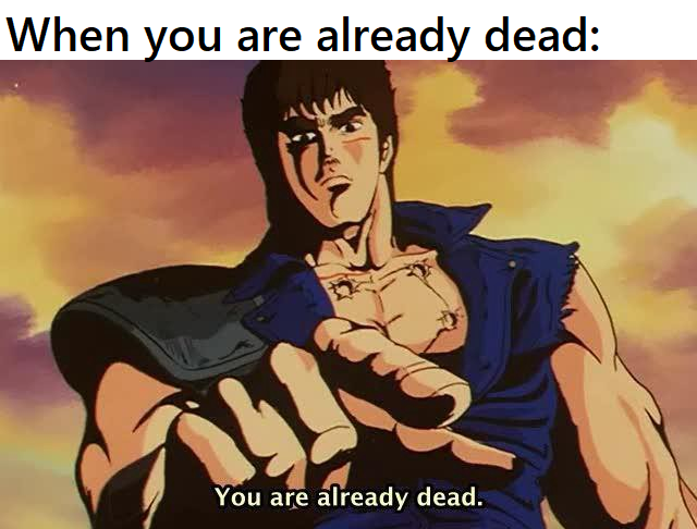 When you post When you are already dead when you are already dead: