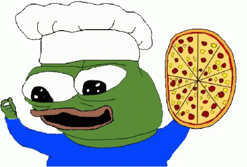 Pepe/apu a day - 136 getting my self a pizza