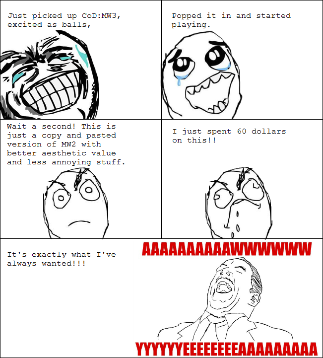 CoD: MW3 Rage