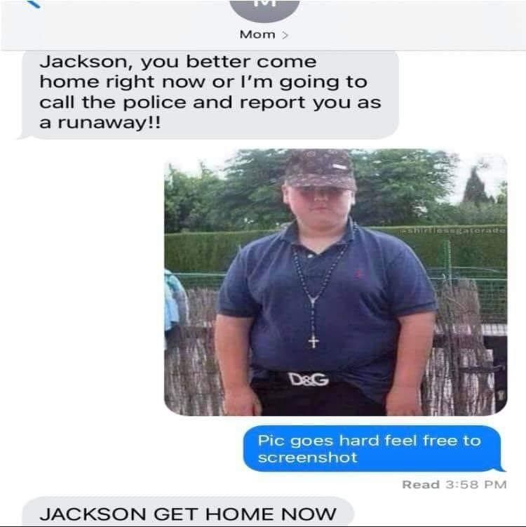 goddamn it jackson