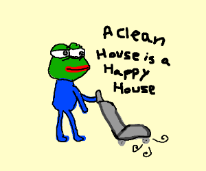 Pepe/apu a day - 138 cleaning pepe