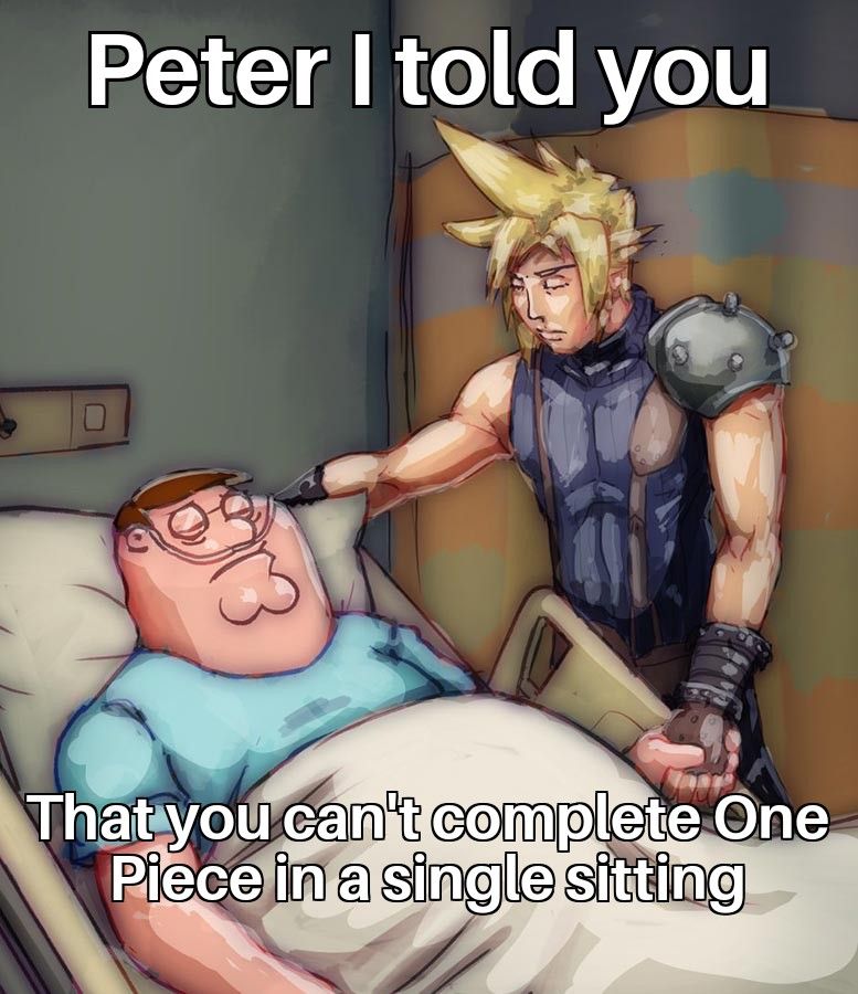 Peter damn trusted Naruto for NEVER GIVING UP,,Poor soul Peter.