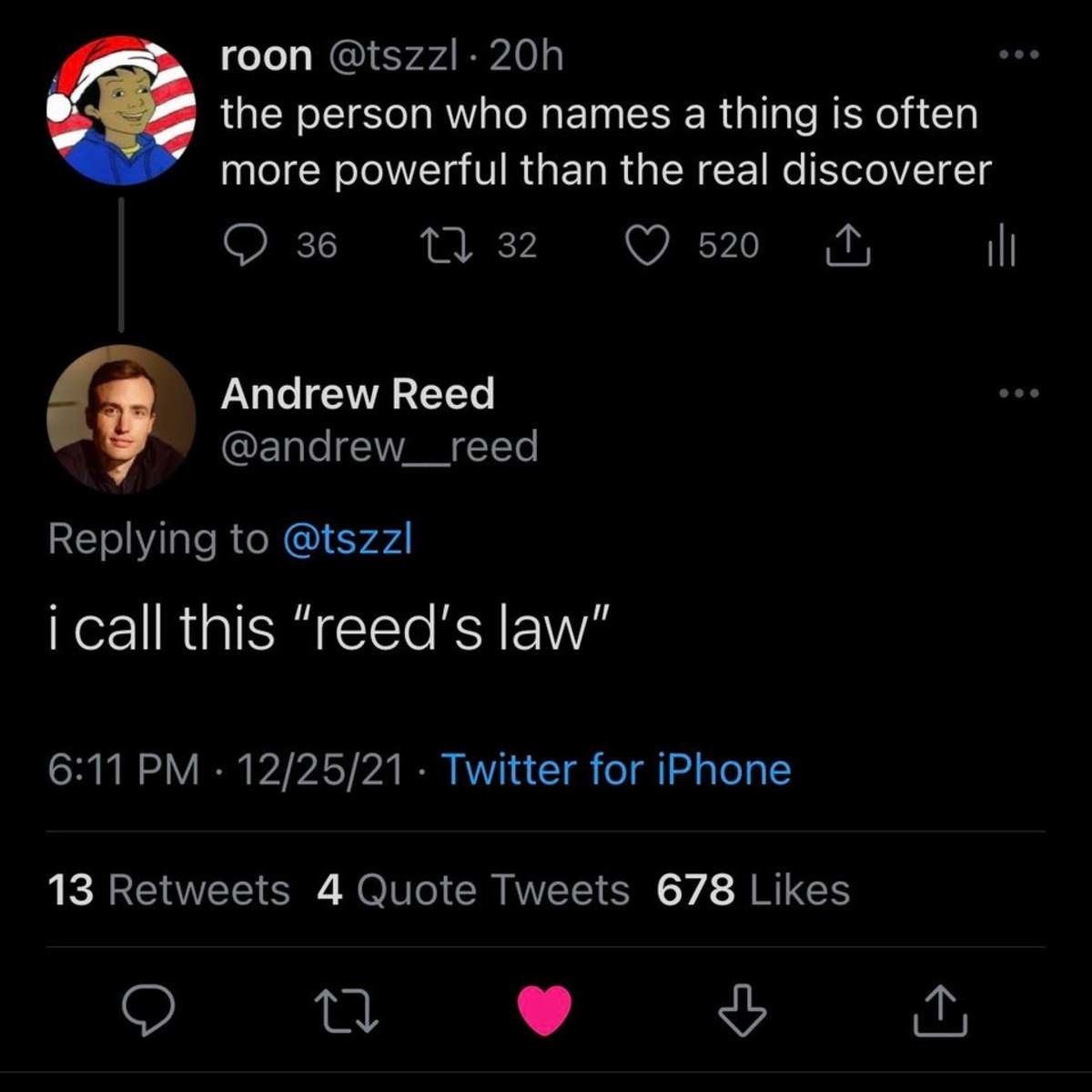 names