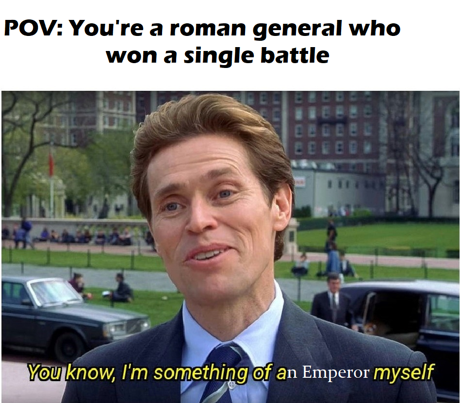 Ahh yes, True Roman Virtue