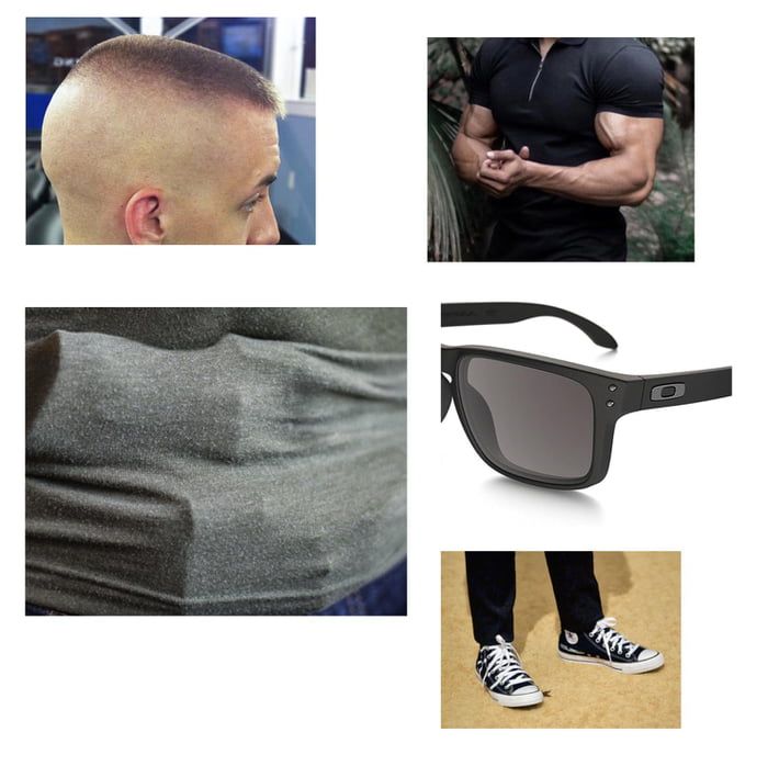 Undercover cop at a protest/festival Starter Pack