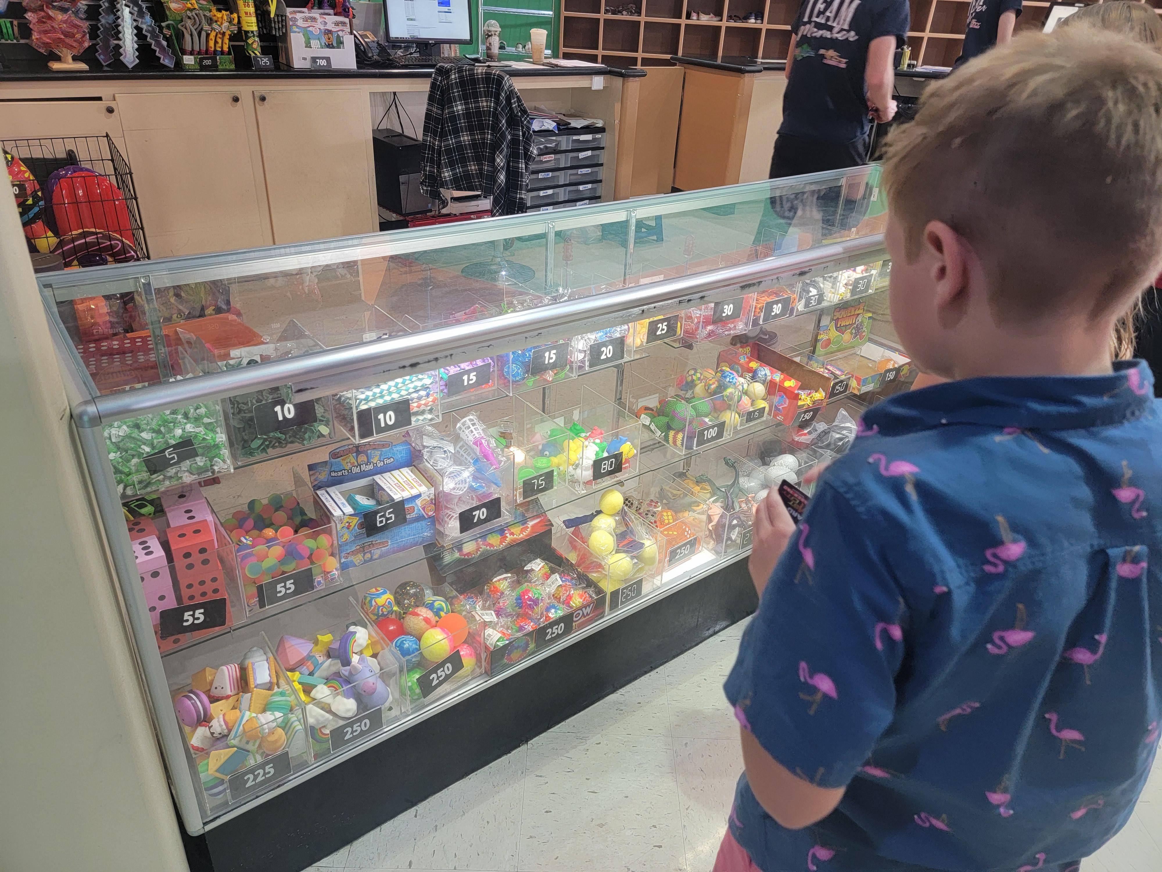 My son puts more thought into how to spend his 46 tokens at the prize counter than most people put into investing their life savings.