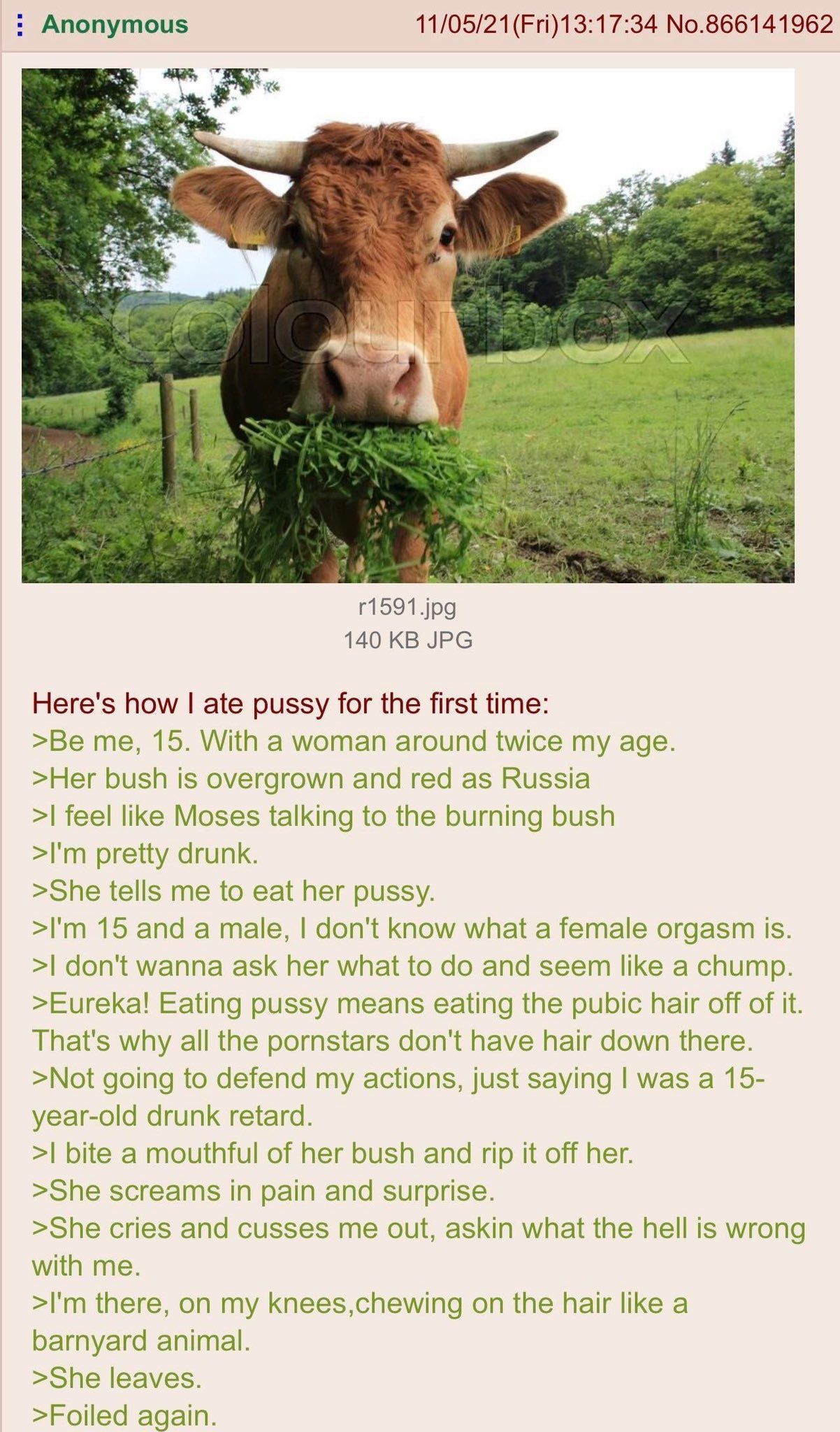anon eats pussy