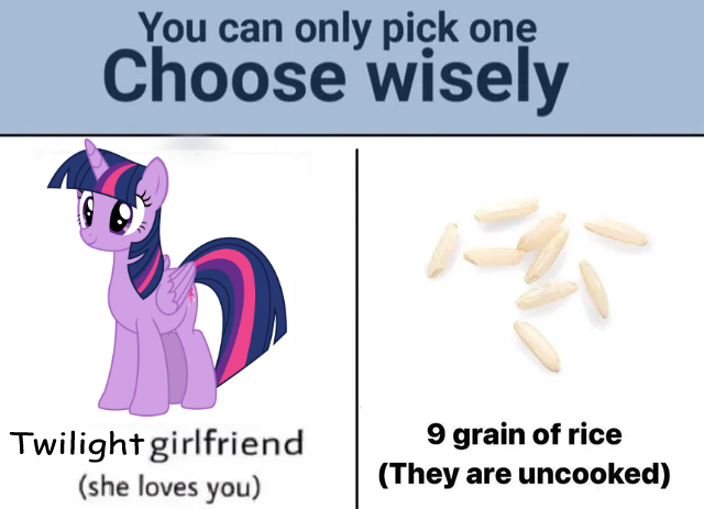 that rice looking thic though