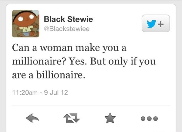 How woman can make you a millionaire