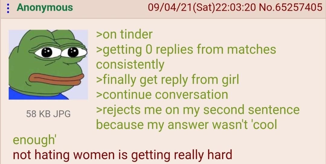 Anon isn't cool enough